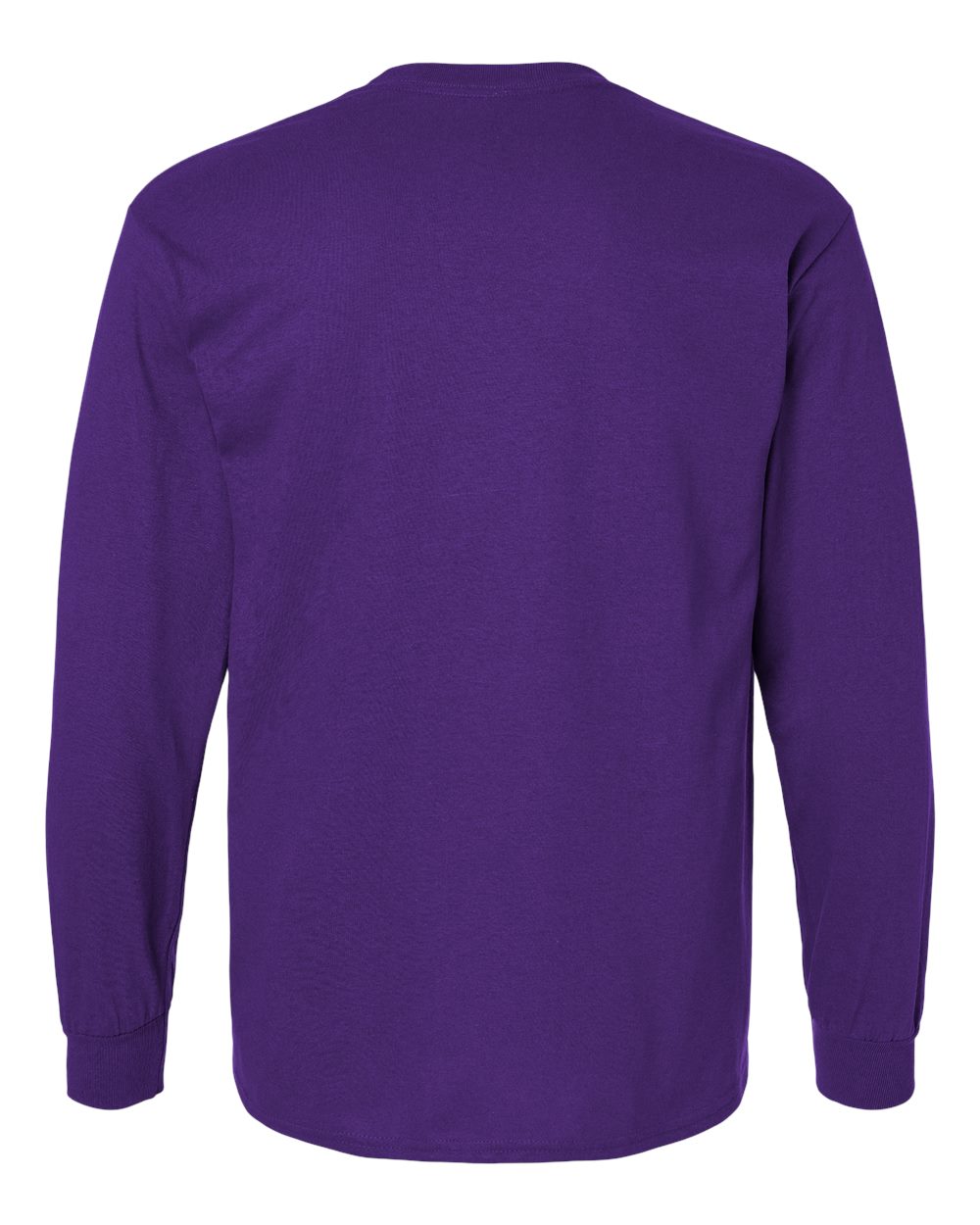 Gildan Unisex Ultra Cotton® Long Sleeve T-Shirt - 2400 Purple
