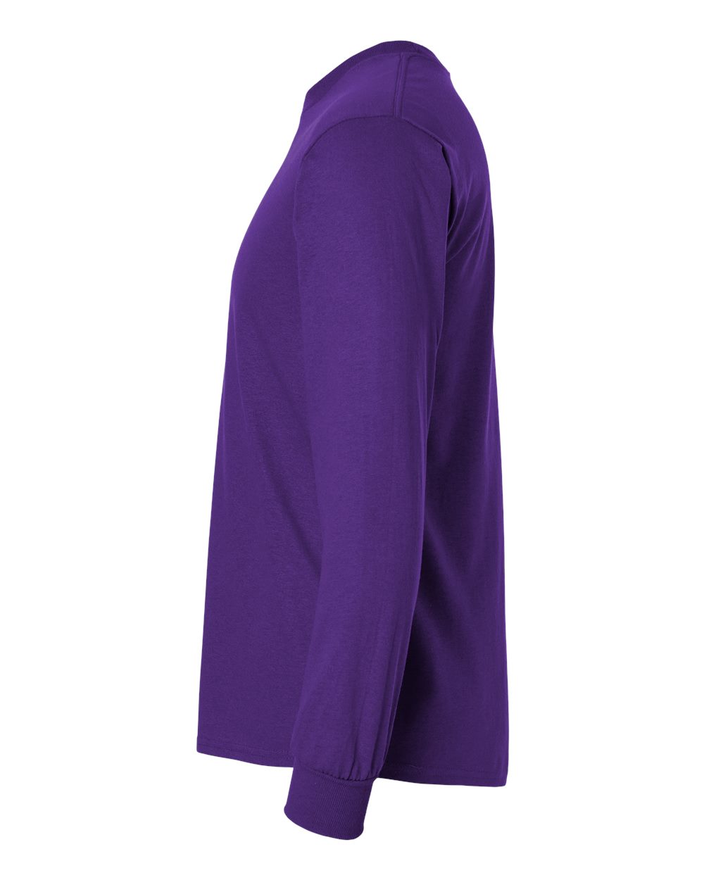 Gildan Unisex Ultra Cotton® Long Sleeve T-Shirt - 2400 Purple