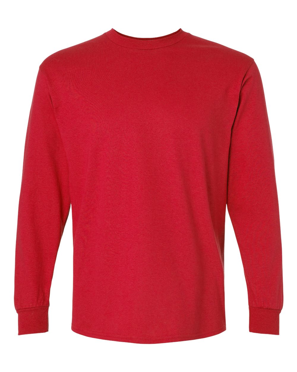 Gildan Unisex Ultra Cotton® Long Sleeve T-Shirt - 2400 Red