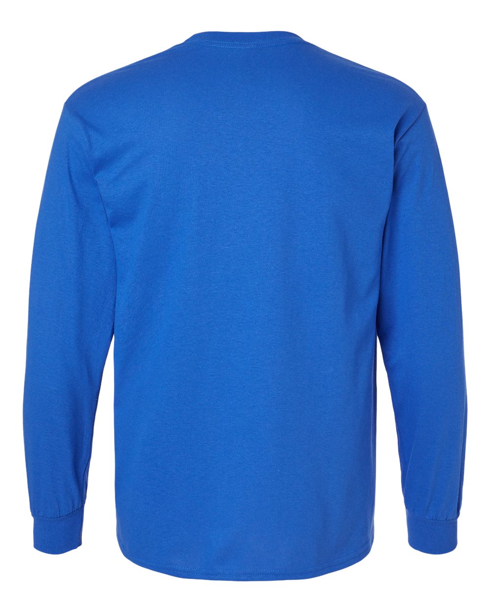Gildan Unisex Ultra Cotton® Long Sleeve T-Shirt - 2400 Royal