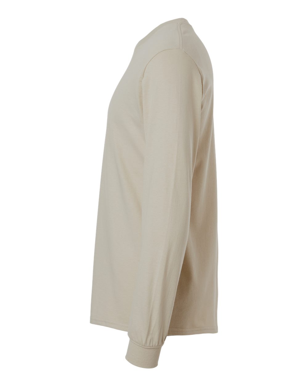 Gildan Unisex Ultra Cotton® Long Sleeve T-Shirt - 2400 Sand