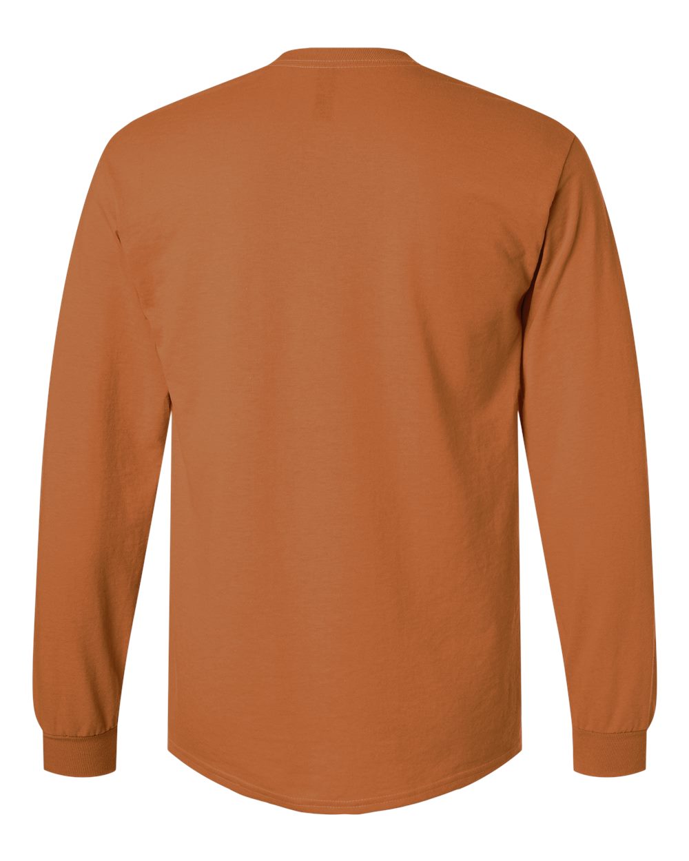 Gildan Unisex Ultra Cotton® Long Sleeve T-Shirt - 2400 Texas Orange