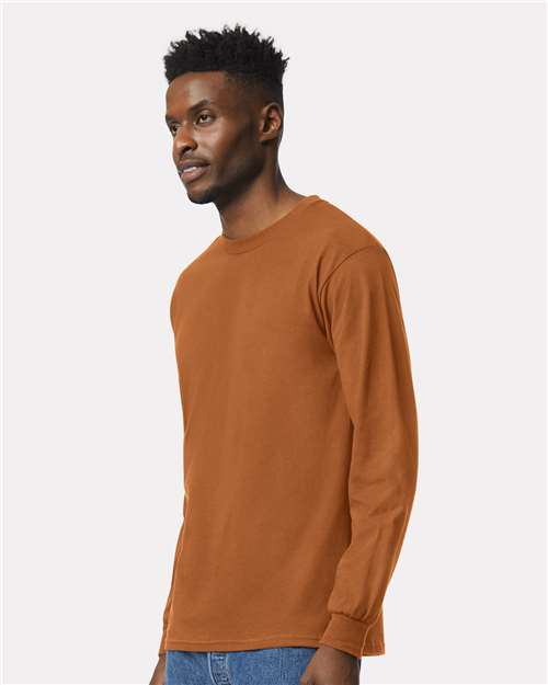 Gildan Unisex Ultra Cotton® Long Sleeve T-Shirt - 2400 Texas Orange