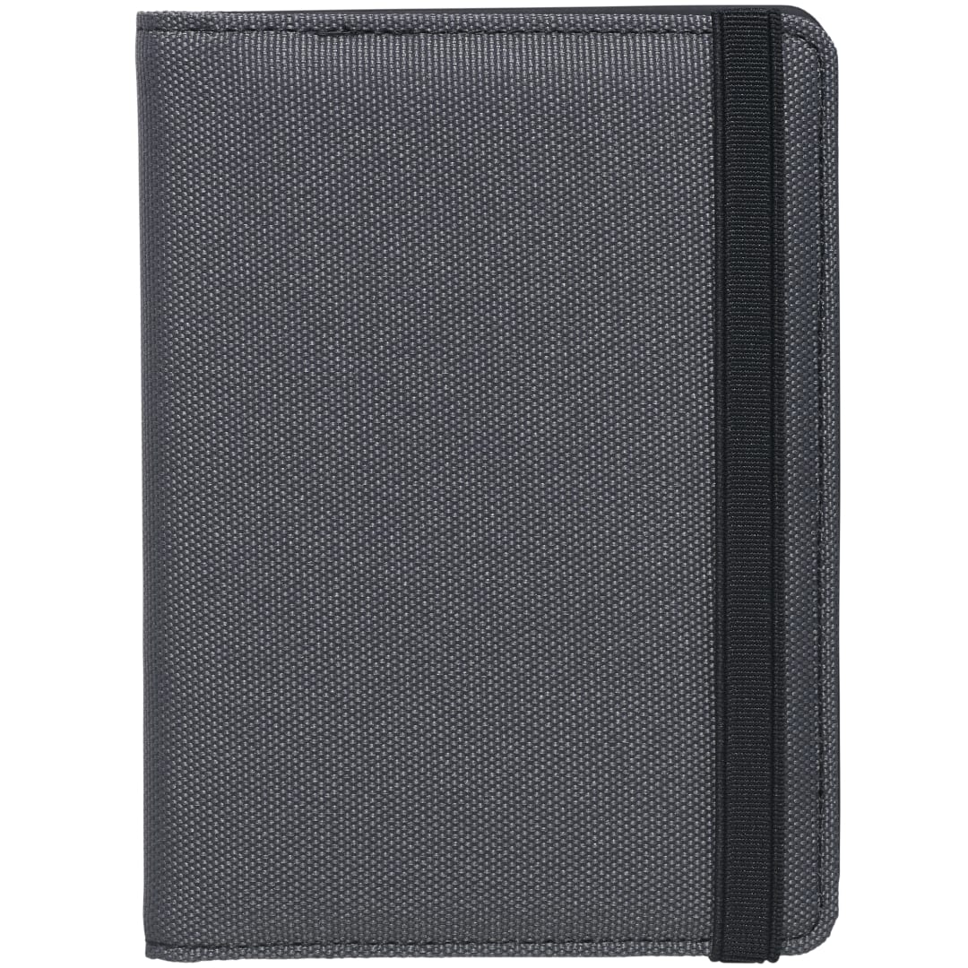 Deluxe Recycled Passport Wallet - 0882-09 Gray