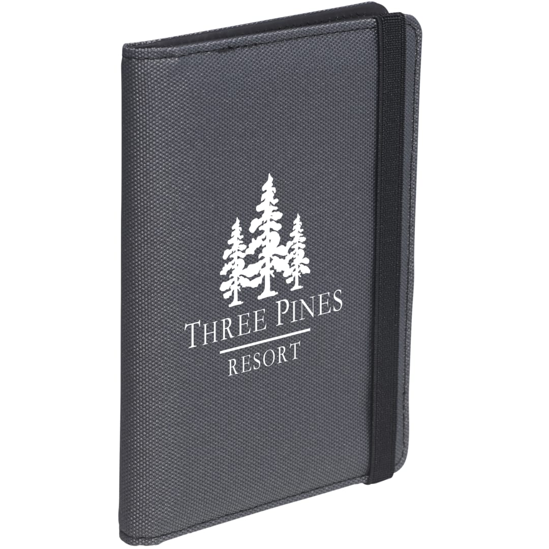 Deluxe Recycled Passport Wallet - 0882-09 Gray