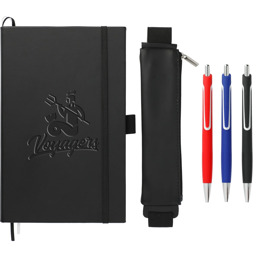5.5" x 8.5" FUNCTION Bulleting Notebook Bundle Set - 0911-23 Black