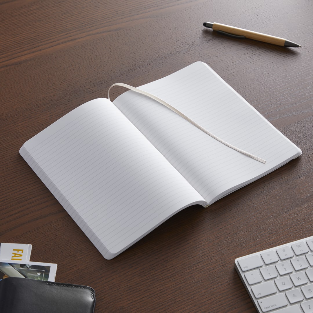 Karst Karst 5.5" x 8.5" Stone Bound Notebook - 0912-01 Tan