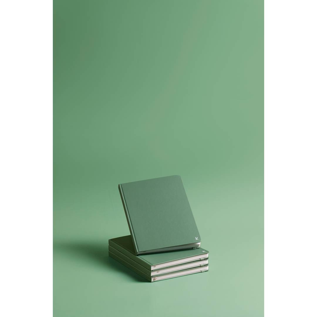 Karst Karst 5.5" x 8.5" Stone Bound Notebook - 0912-01 Green