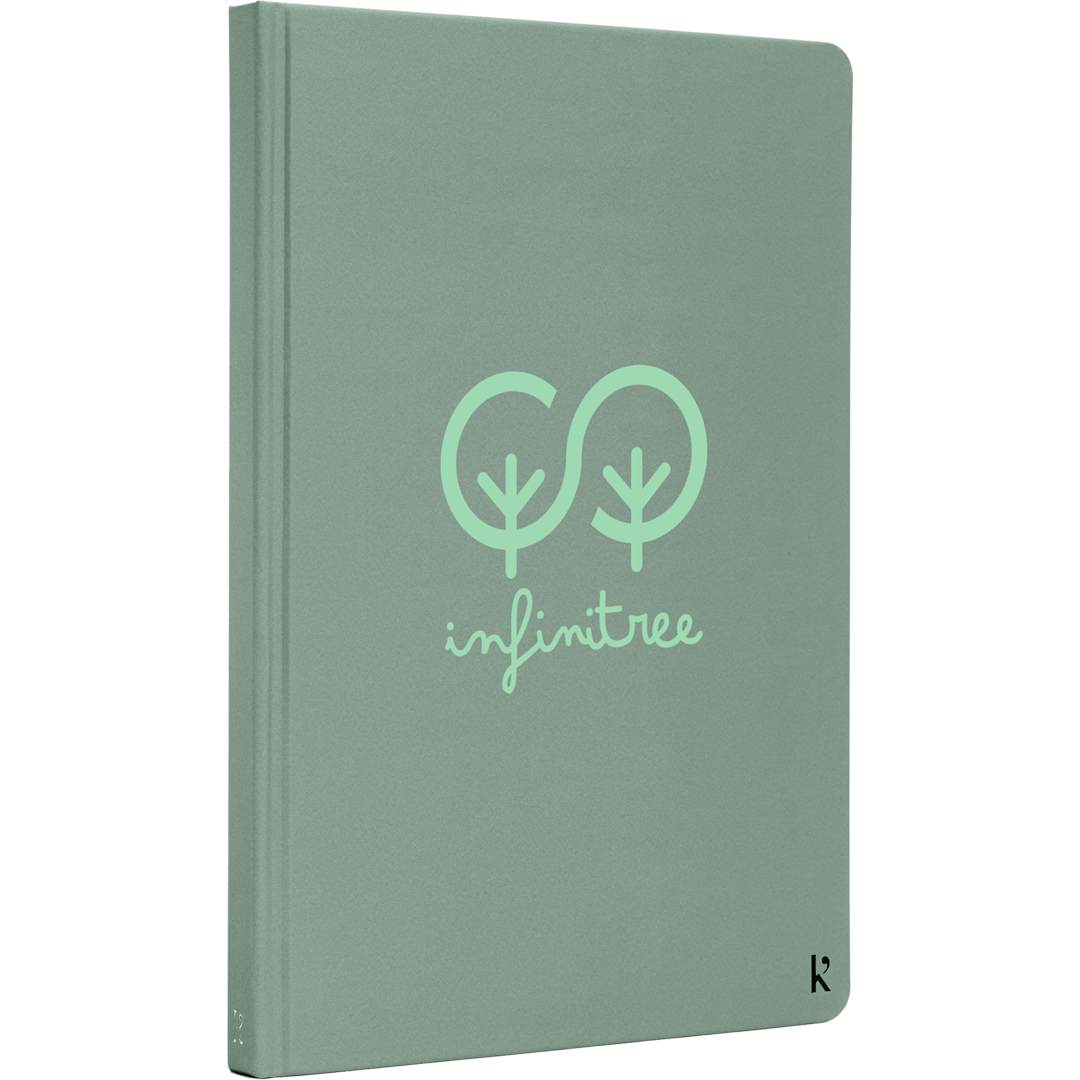 Karst Karst 5.5" x 8.5" Stone Bound Notebook - 0912-01 Green