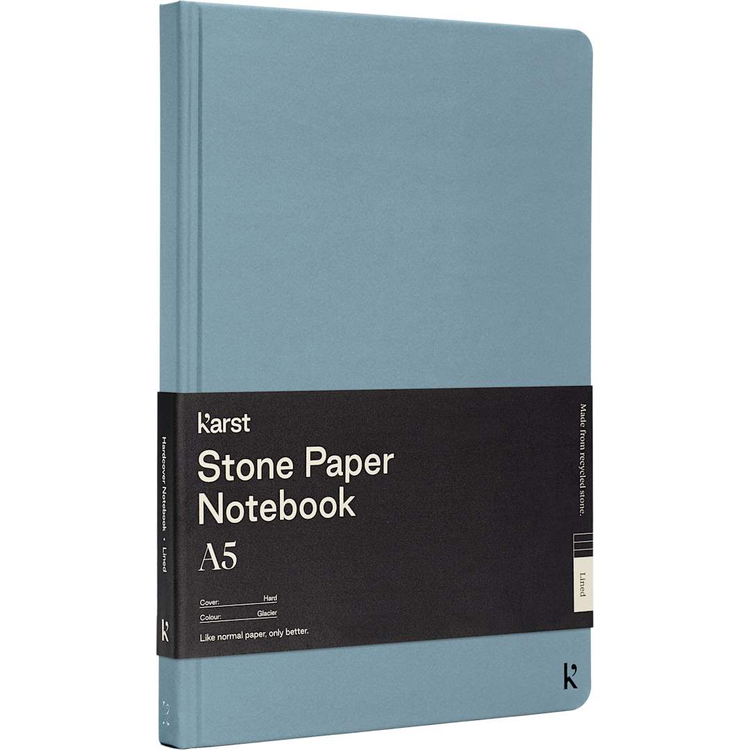 Karst Karst 5.5" x 8.5" Stone Bound Notebook - 0912-01 Blue