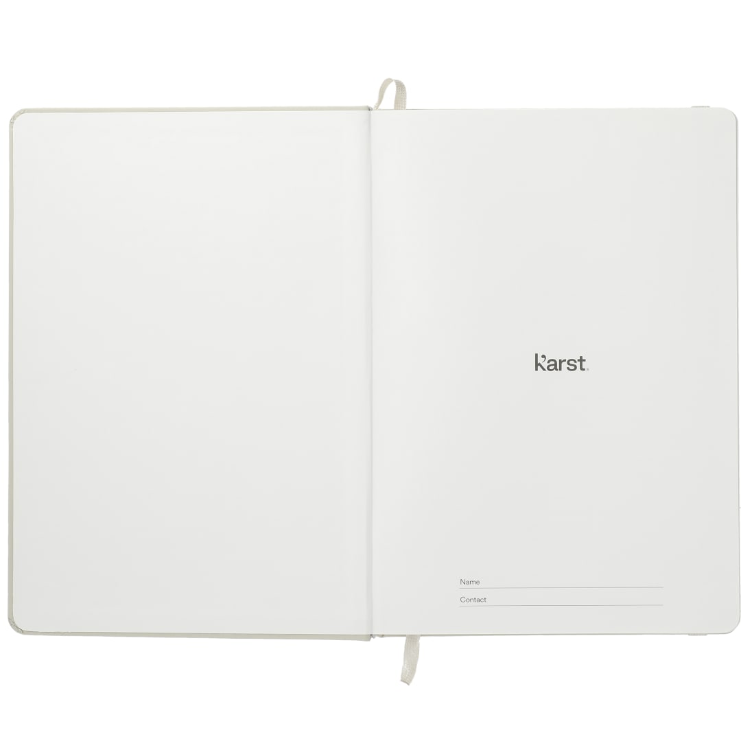 Karst Karst 5.5" x 8.5" Stone Bound Notebook - 0912-01 Tan
