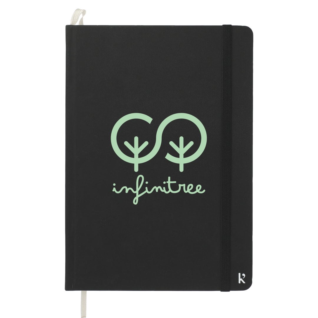 Karst Karst 5.5" x 8.5" Stone Bound Notebook - 0912-01 Black