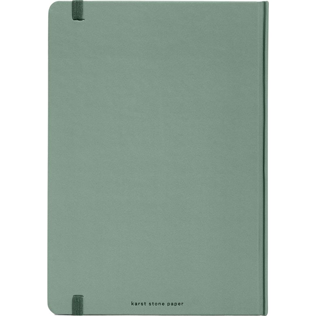 Karst Karst 5.5" x 8.5" Stone Bound Notebook - 0912-01 Green