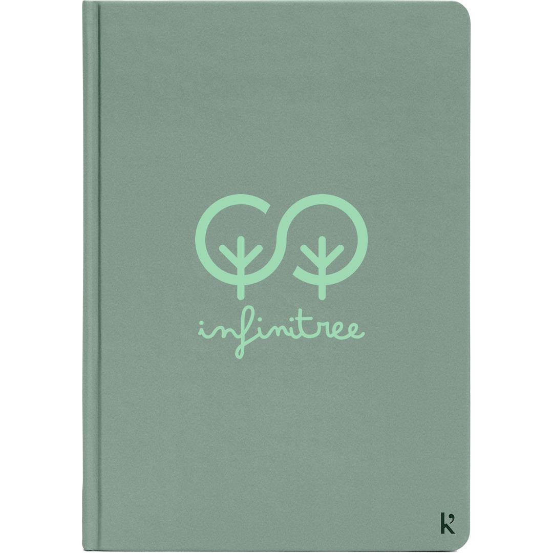 Karst Karst 5.5" x 8.5" Stone Bound Notebook - 0912-01 Green