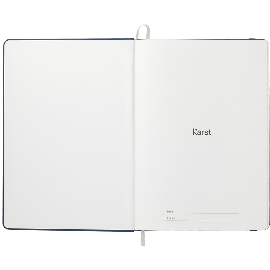 Karst Karst 5.5" x 8.5" Stone Bound Notebook - 0912-01 Blue