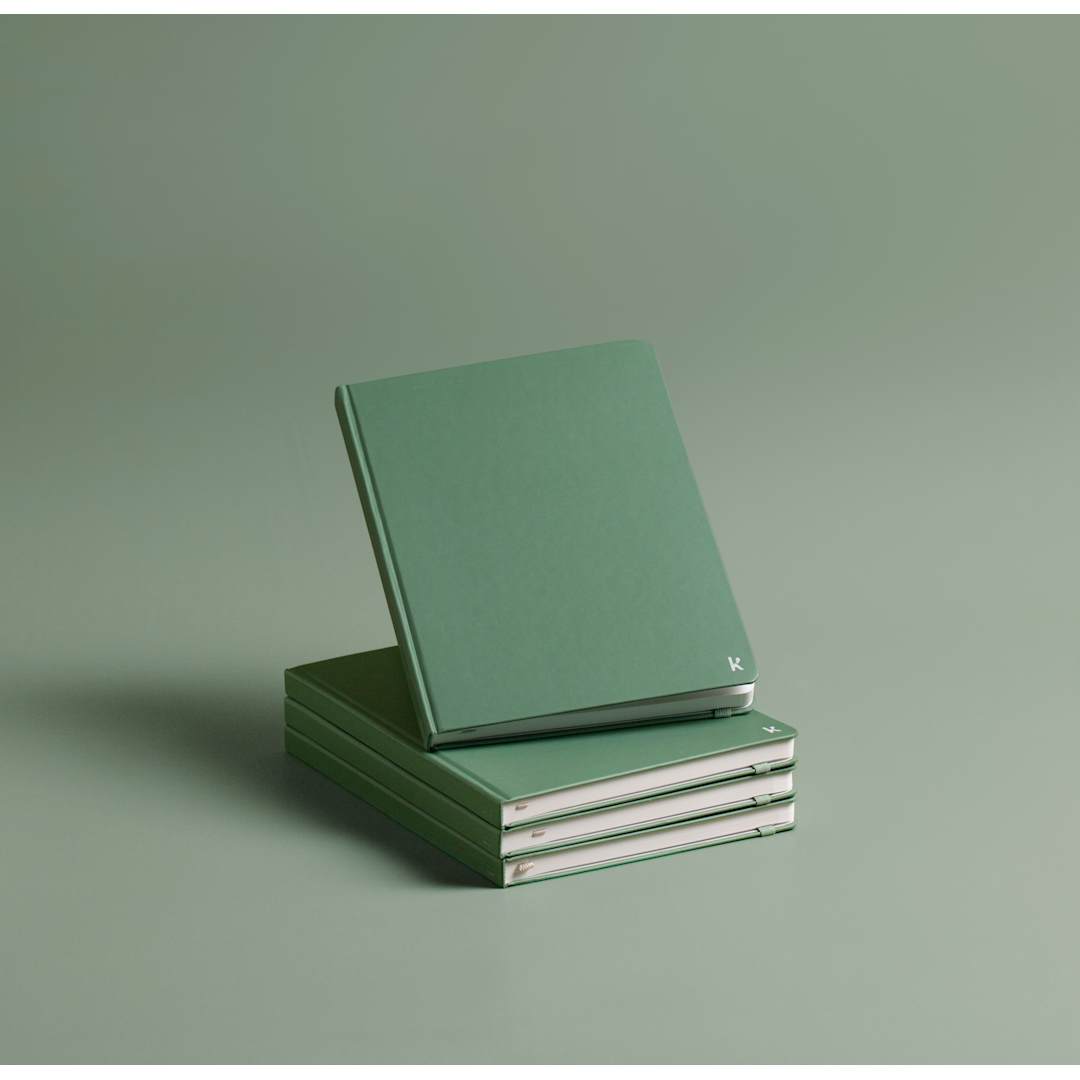 Karst Karst 5.5" x 8.5" Stone Bound Notebook - 0912-01 Green