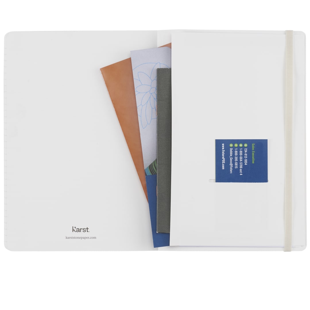 Karst Karst 5.5" x 8.5" Stone Soft Bound Notebook - 0912-02 Tan