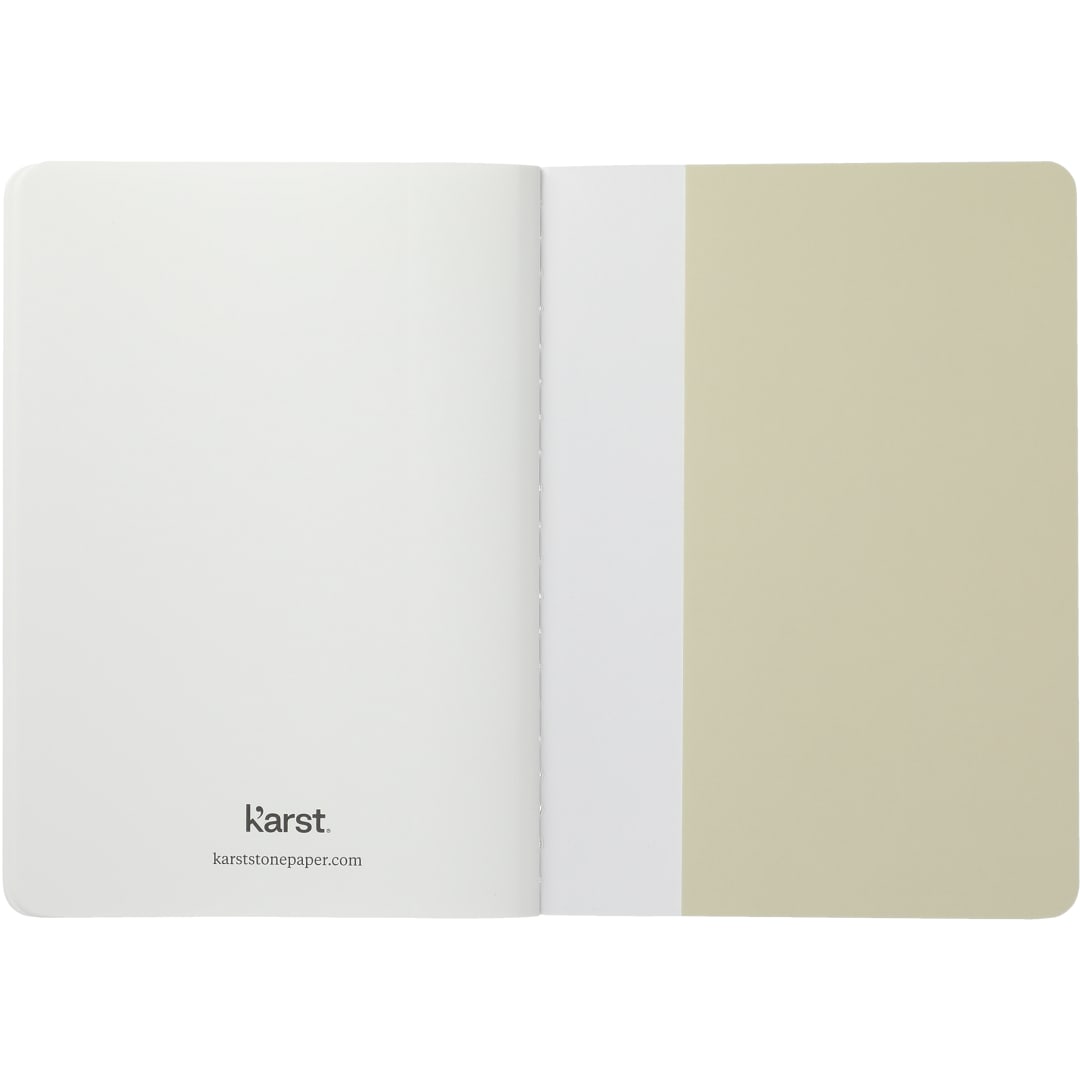 Karst Karst Pocket Stone Paper Notebook - 0912-05 Tan