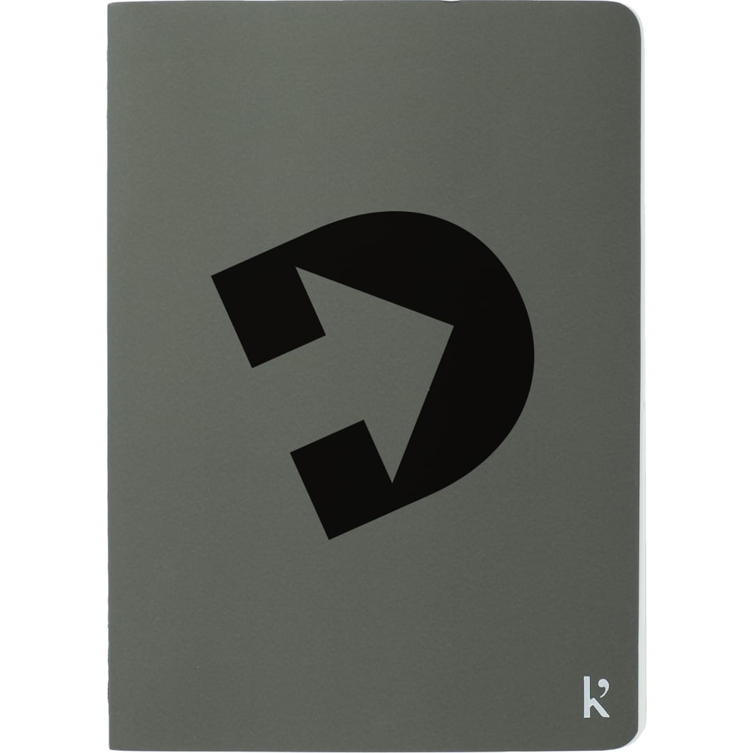 Karst Karst Pocket Stone Paper Notebook - 0912-05 Gray