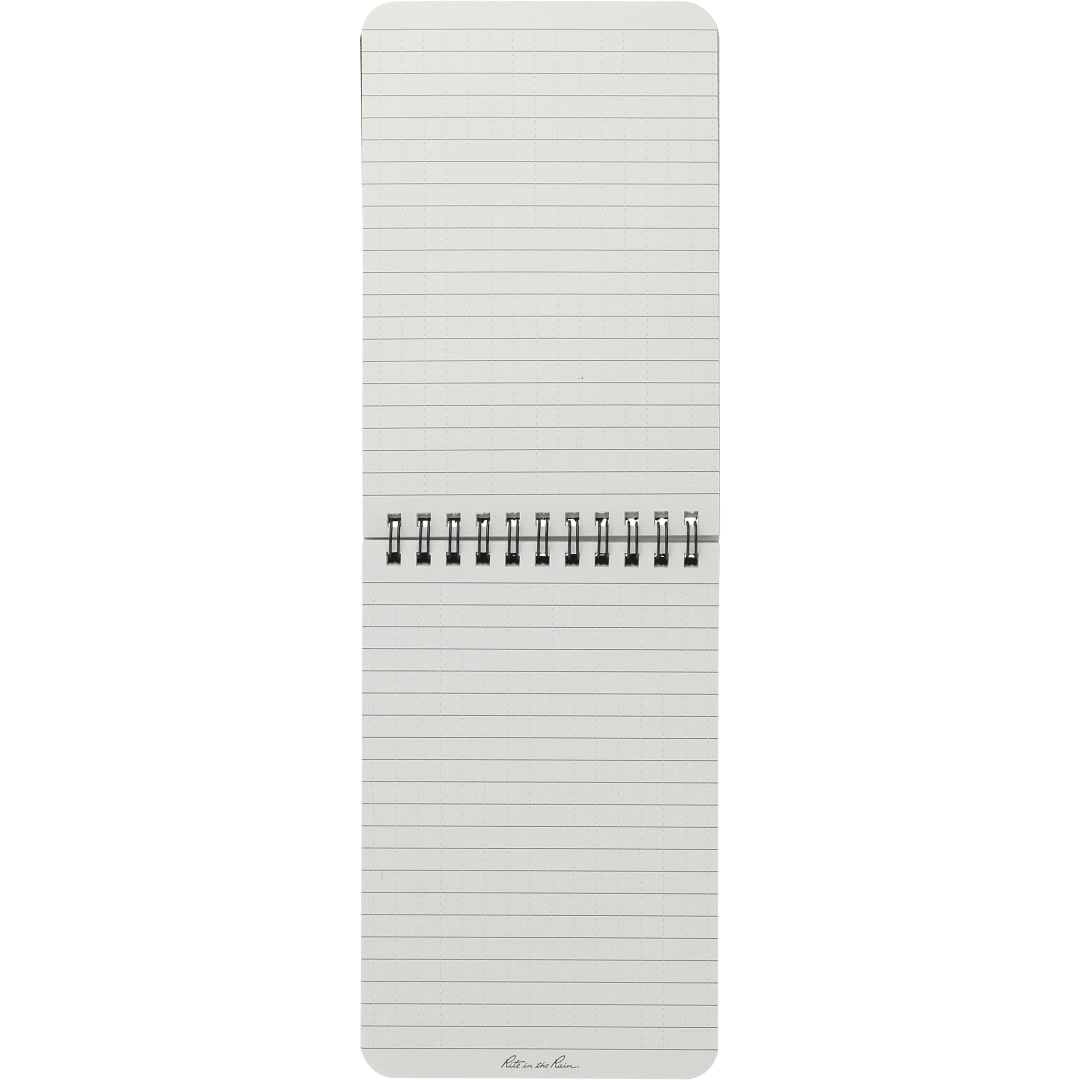 Rite in the Rain 4” x 6” Rite in the Rain Top Spiral Notebook - 0913-02 Black