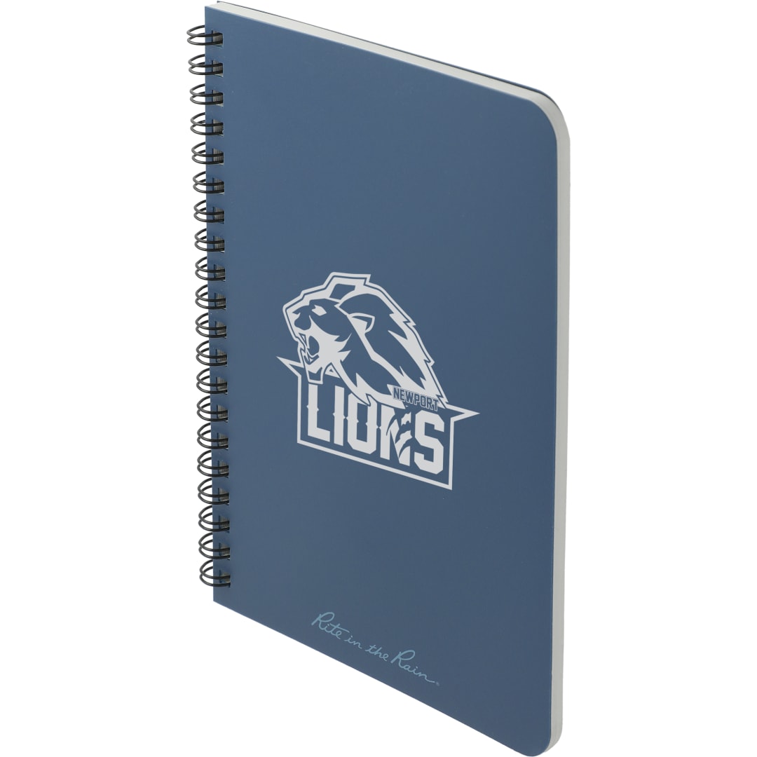 Rite in the Rain 4.6” x 7” Rite in the Rain Side Spiral Notebook - 0913-03 Blue