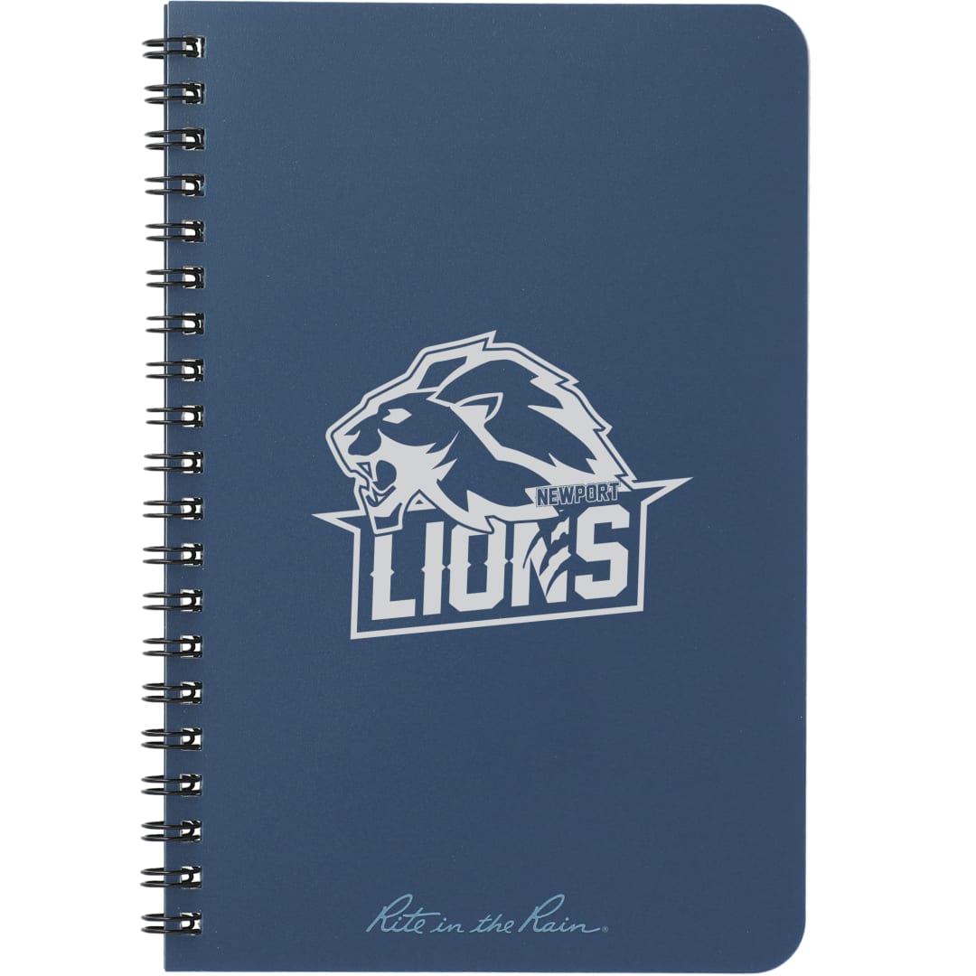Rite in the Rain 4.6” x 7” Rite in the Rain Side Spiral Notebook - 0913-03 Blue