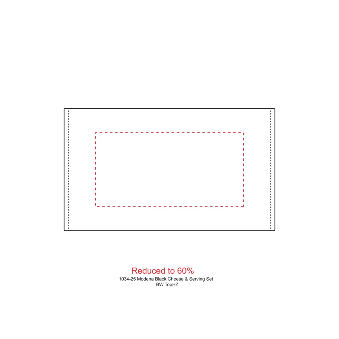 Modena Black Cheese & Serving Set - 1034-25 Black