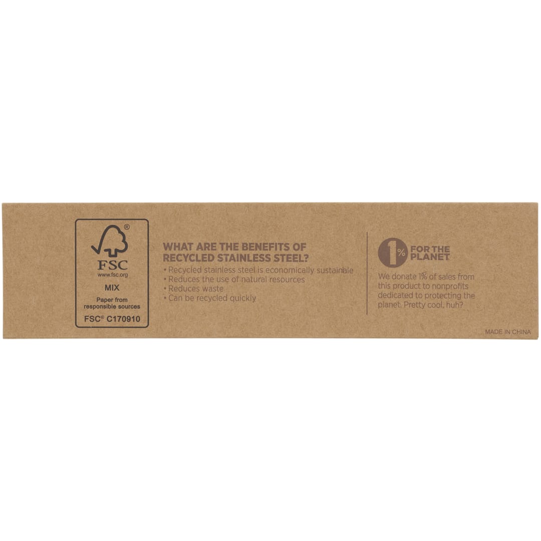 Recycled Stainless Steel Ballpoint Pen - 1066-55 Silver