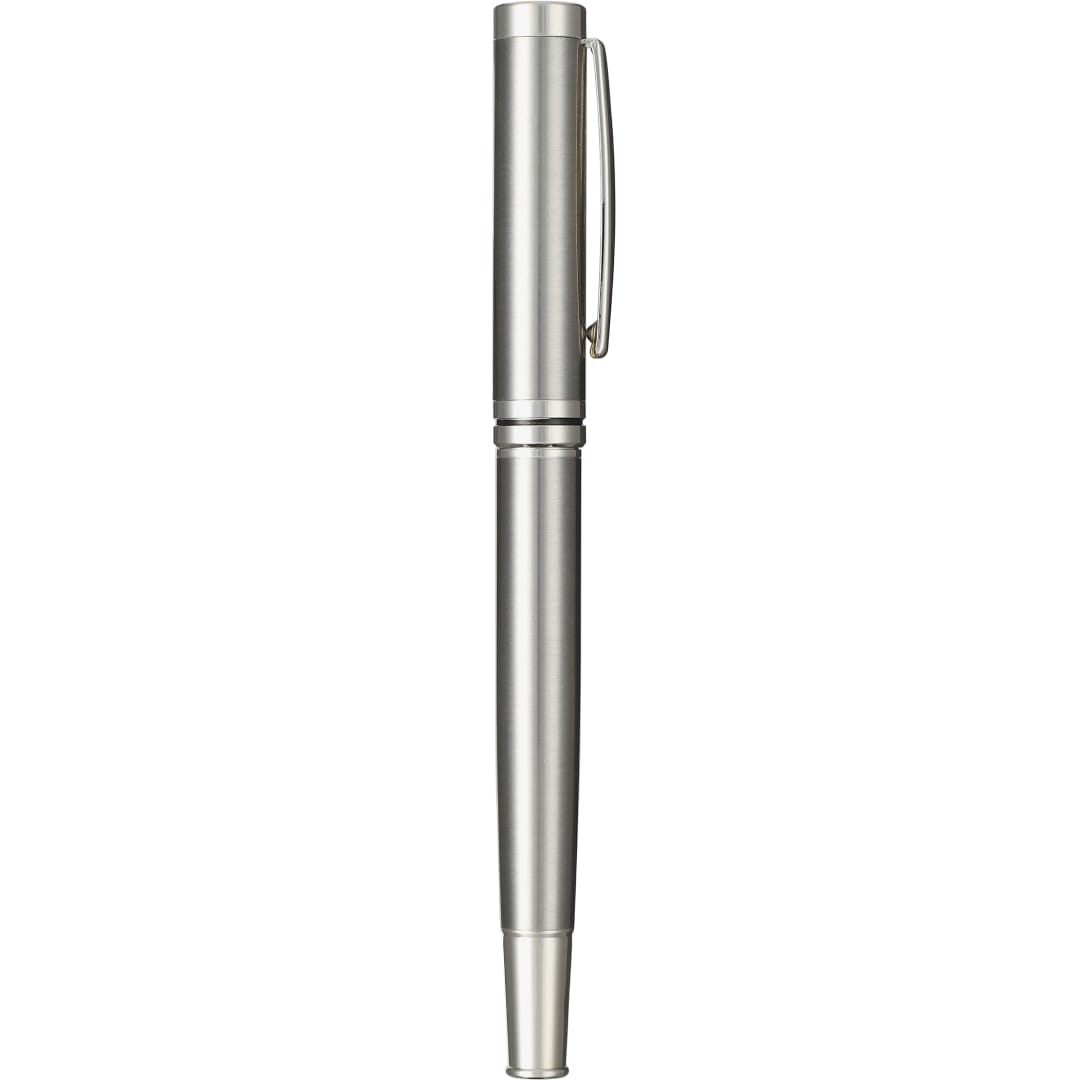 Recycled Stainless Steel Rollerball Pen - 1066-56 Silver