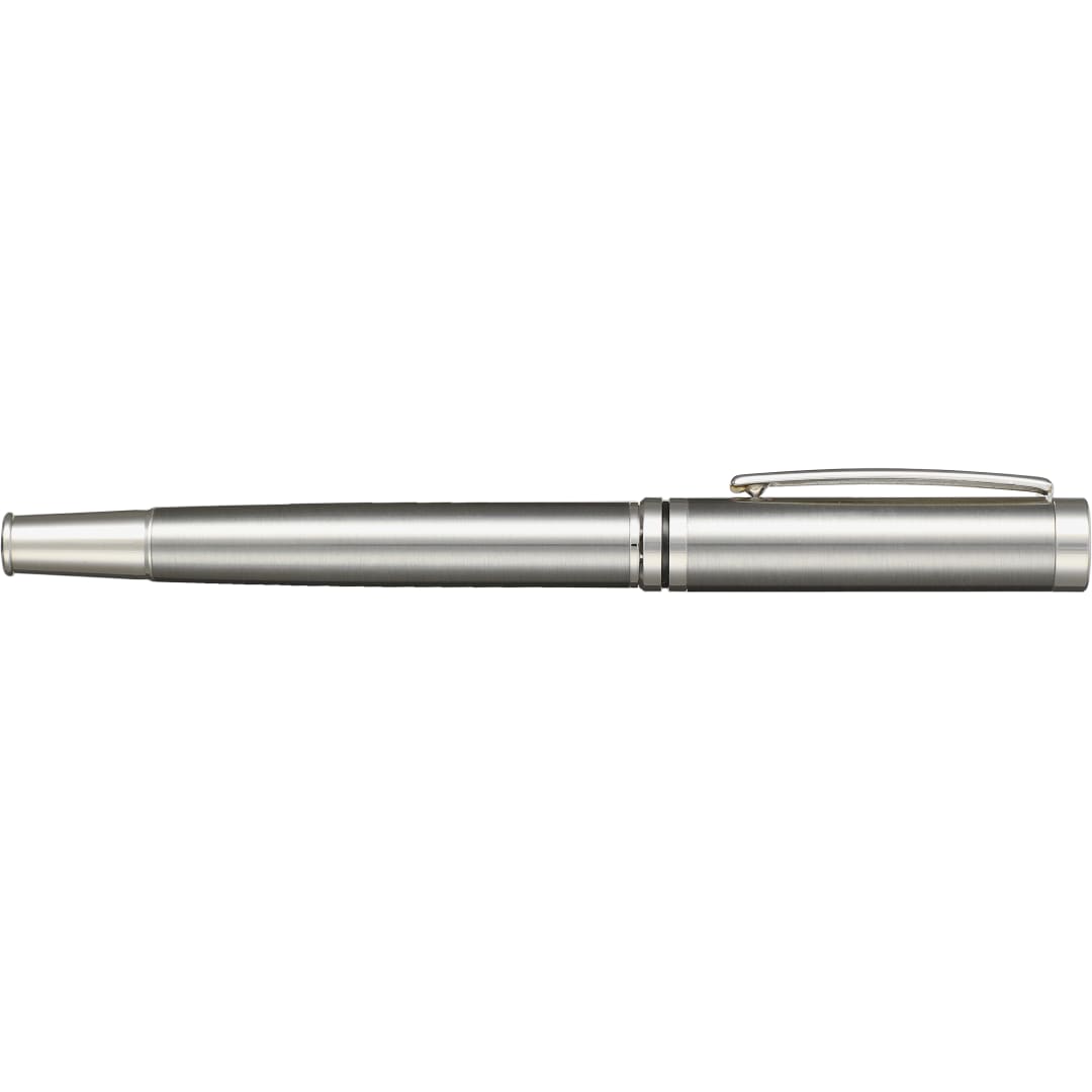 Recycled Stainless Steel Rollerball Pen - 1066-56 Silver