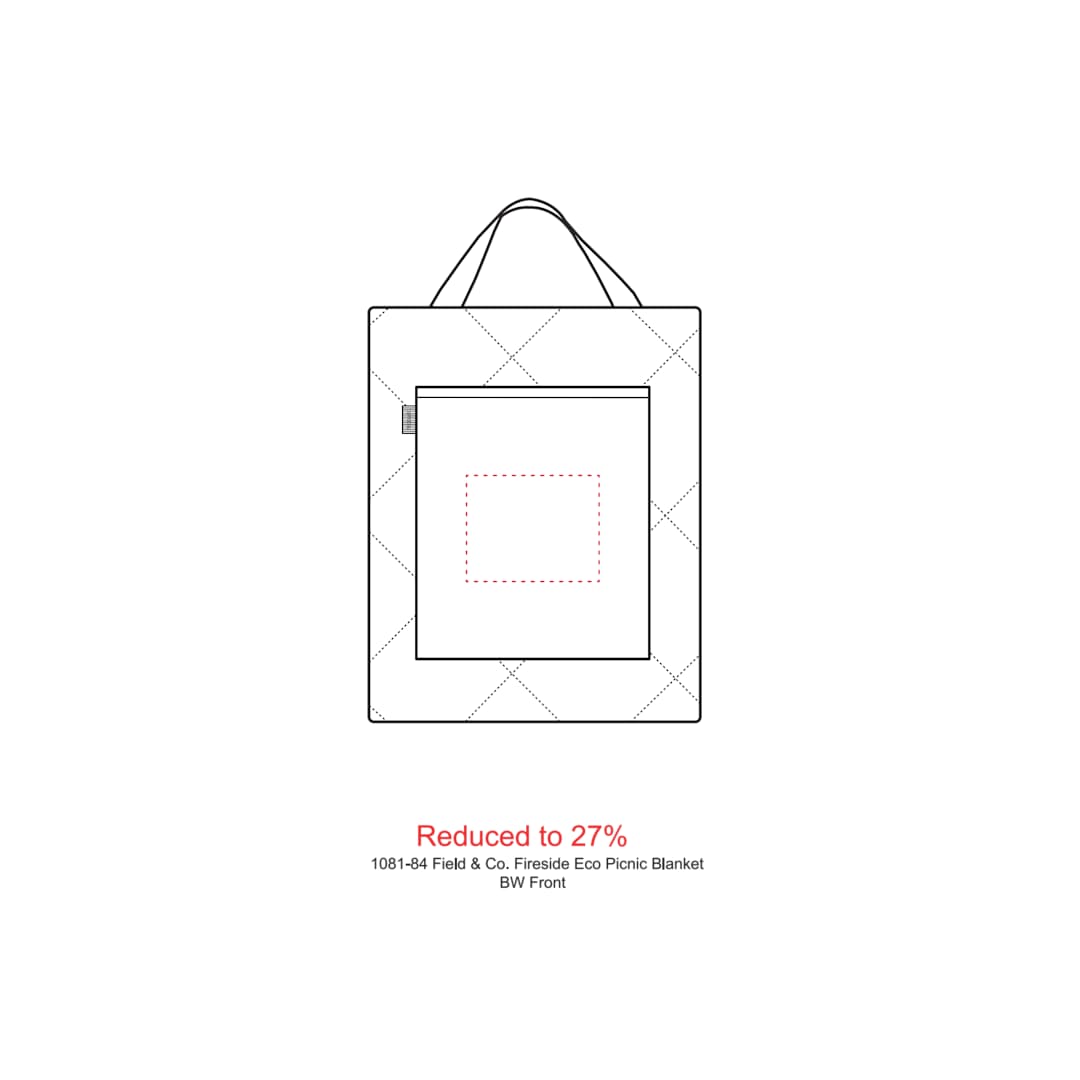 Field & Co. Field & Co. Fireside Eco Picnic Blanket - 1081-84 Gray