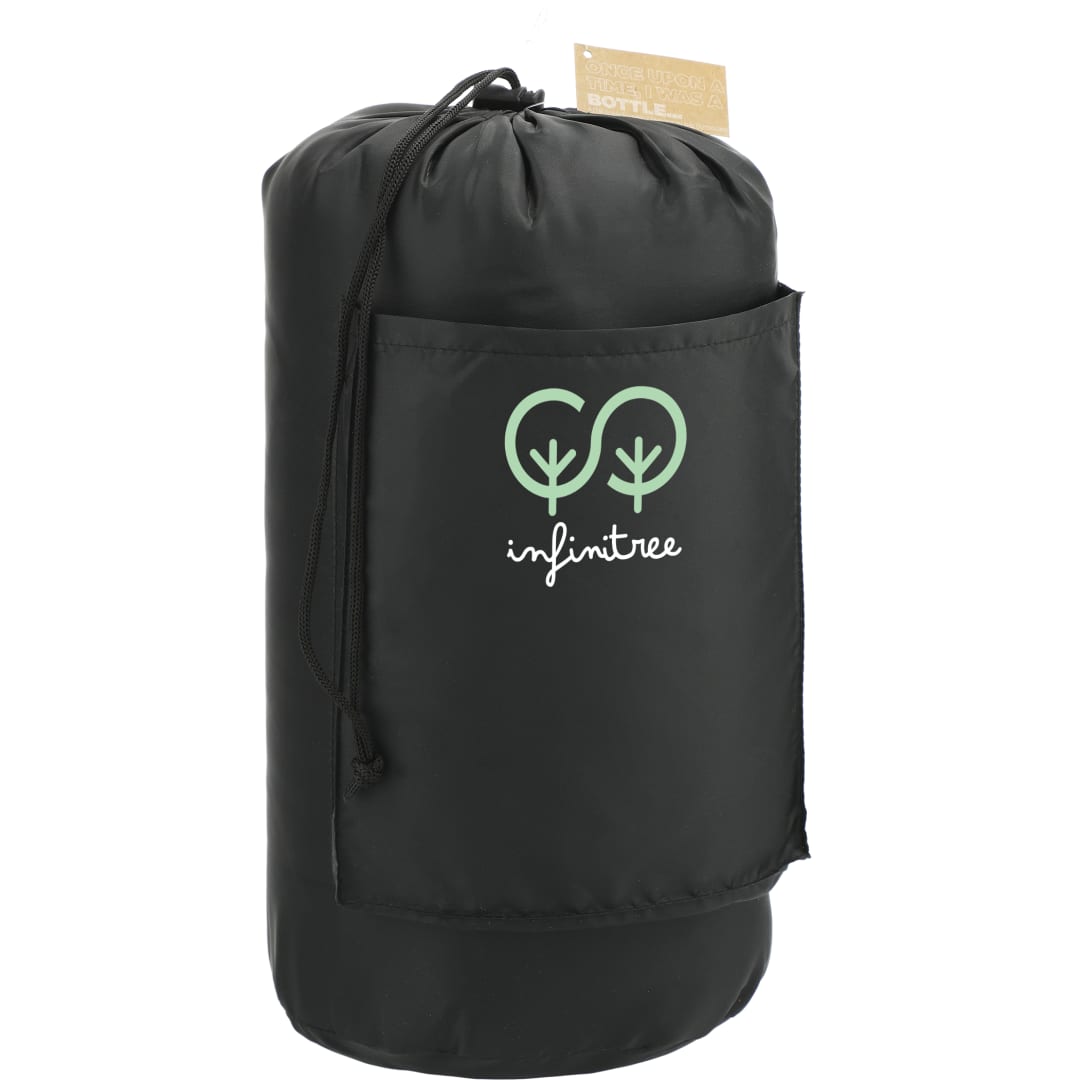 Wave Recycled Insulated Outdoor Blanket - 1081-89 Black