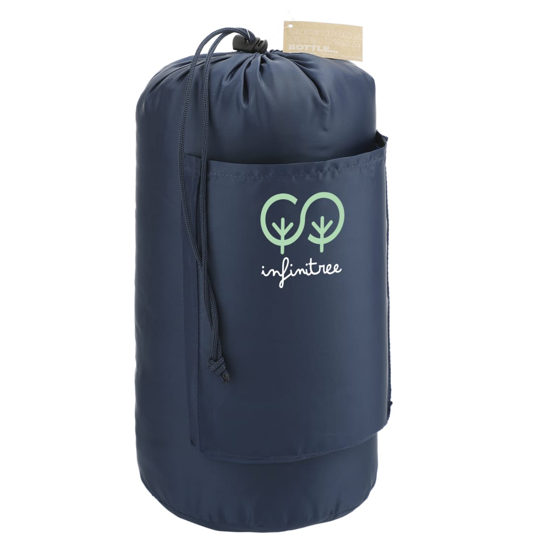 Wave Recycled Insulated Outdoor Blanket - 1081-89 Blue