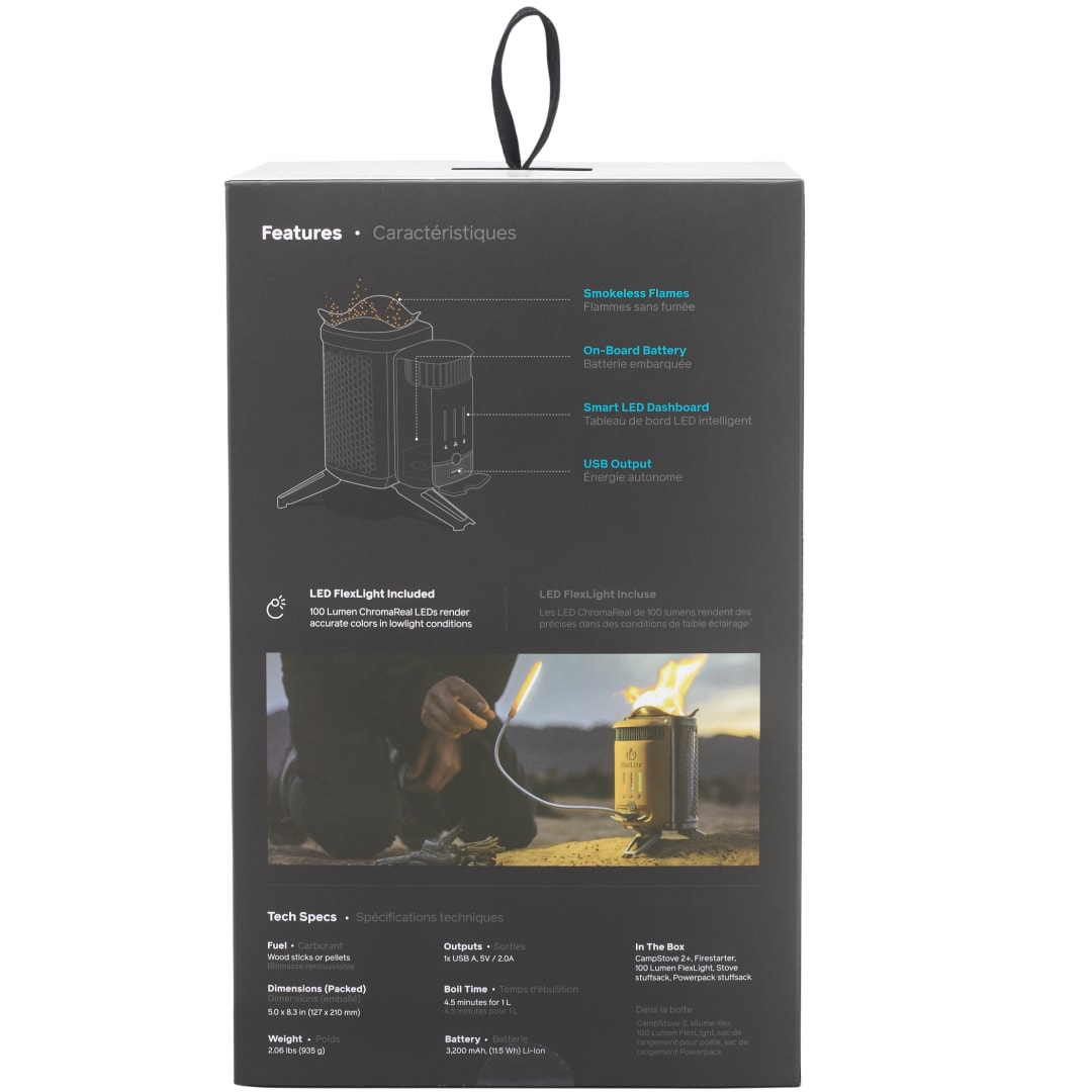 BioLite BioLite CampStove 2+ - 1095-01 Orange