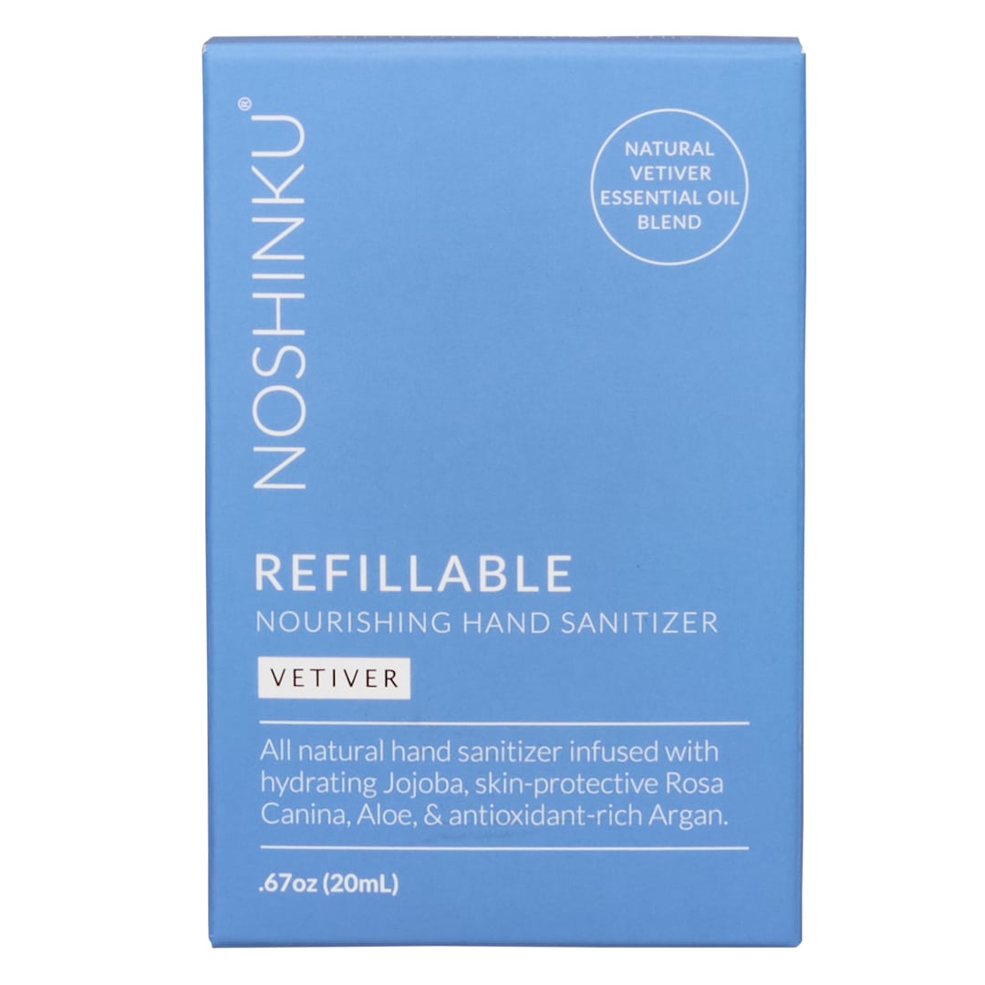 Noshinku 0.6oz Noshinku Refillable Pocket Hand Sanitizer - 1411-01 Blue