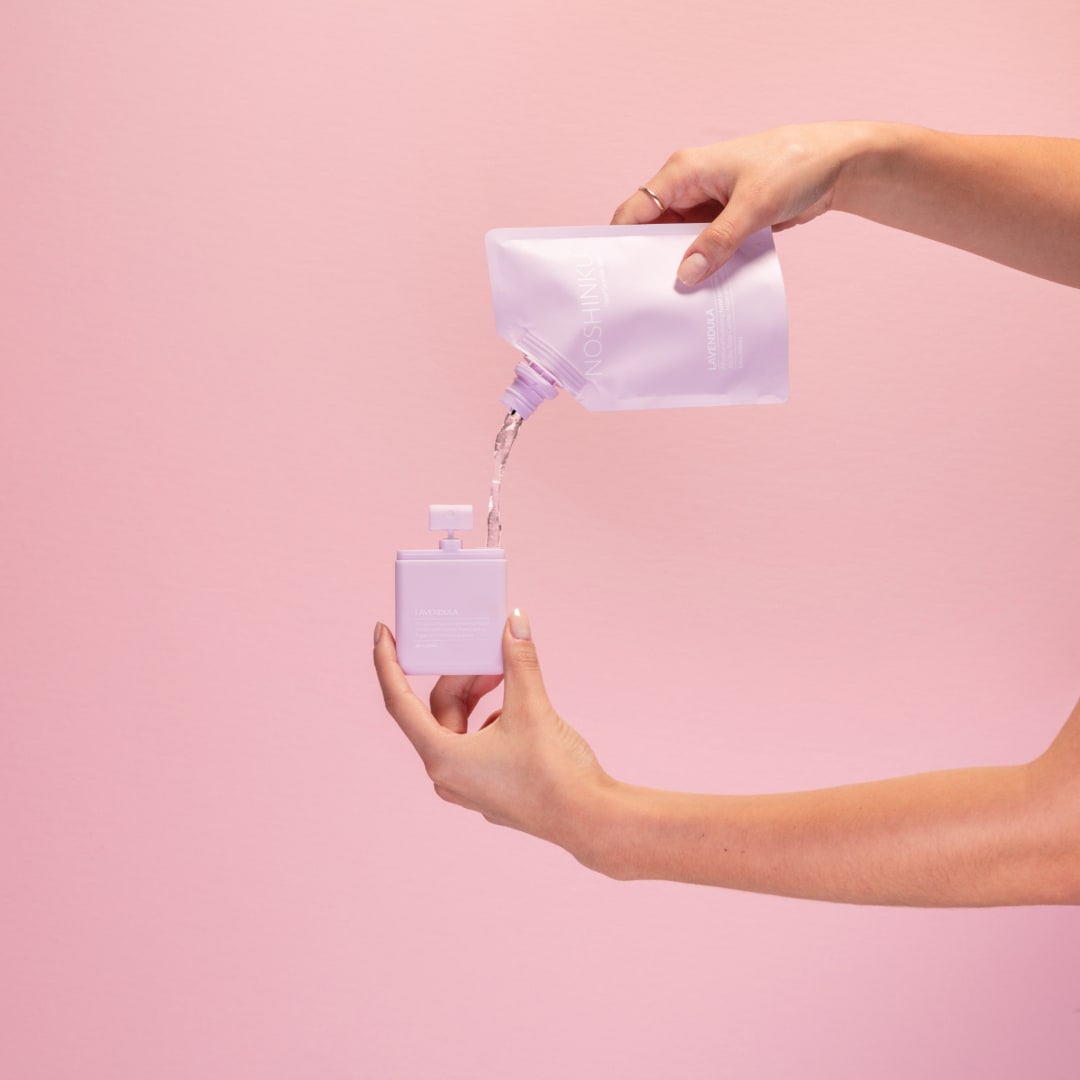 Noshinku 0.6oz Noshinku Refillable Pocket Hand Sanitizer - 1411-01 Purple