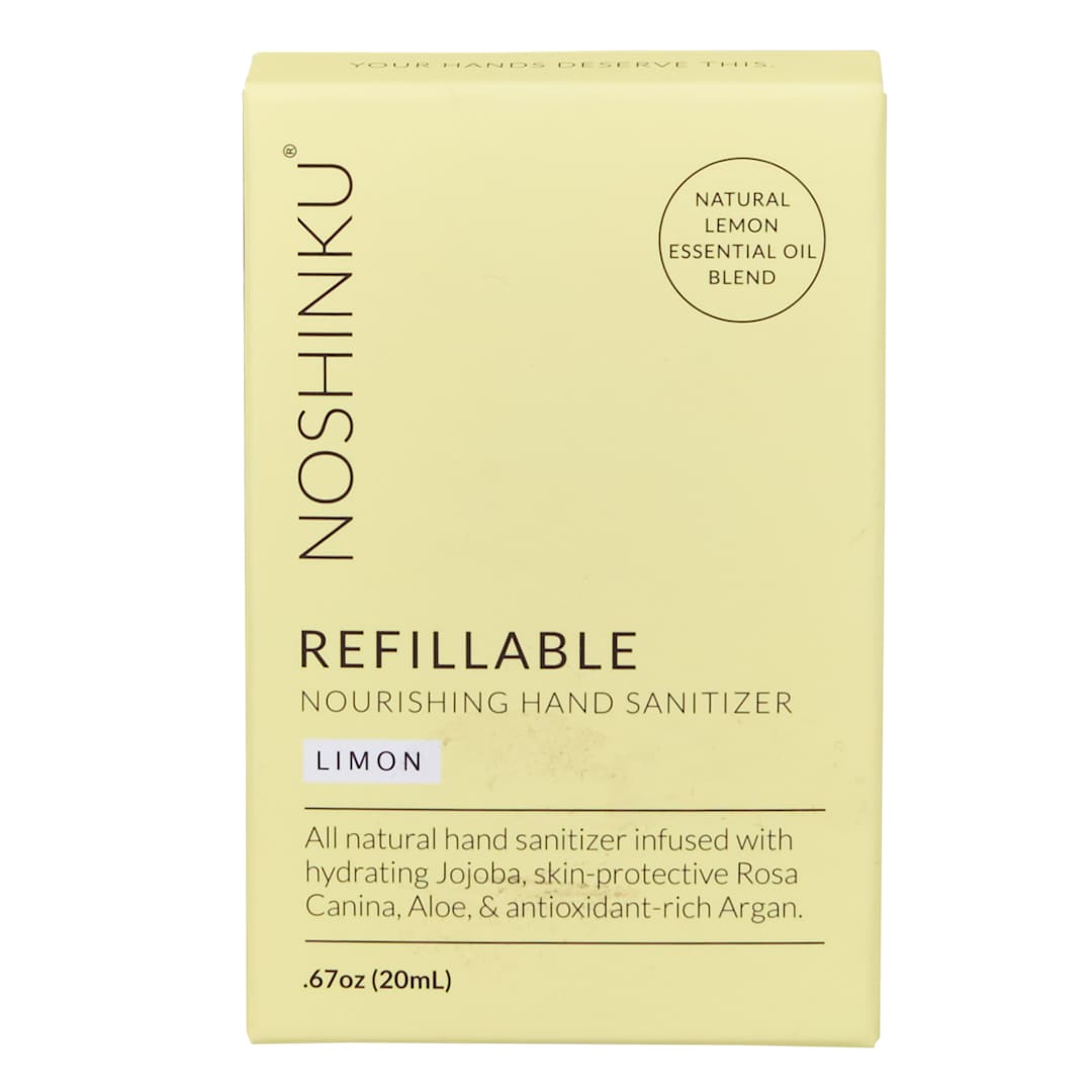 Noshinku 0.6oz Noshinku Refillable Pocket Hand Sanitizer - 1411-01 Yellow