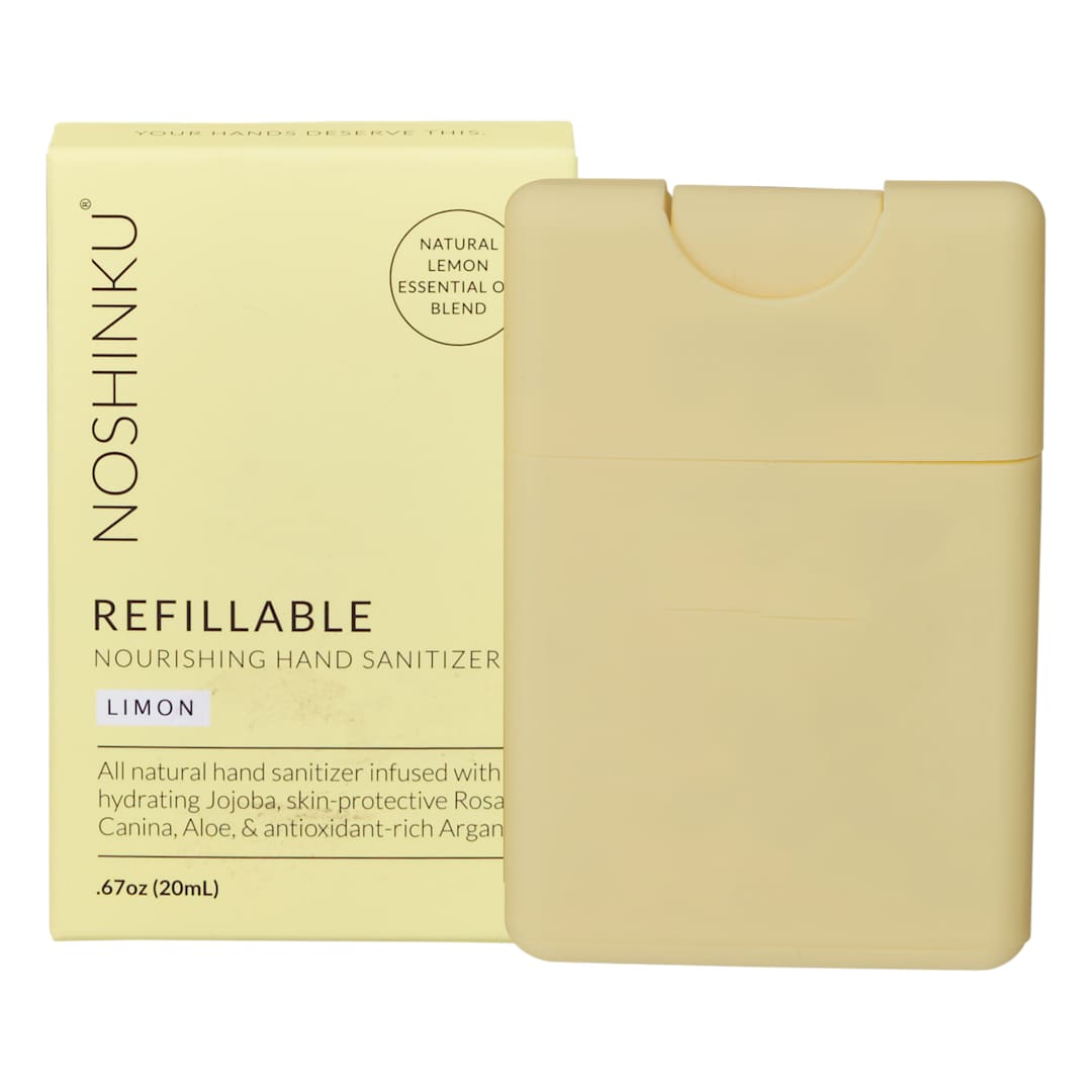 Noshinku 0.6oz Noshinku Refillable Pocket Hand Sanitizer - 1411-01 Yellow