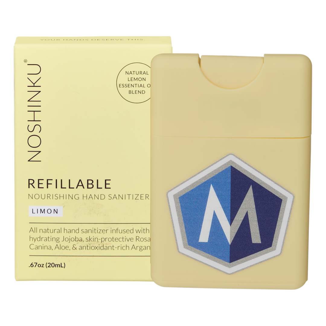 Noshinku 0.6oz Noshinku Refillable Pocket Hand Sanitizer - 1411-01 Yellow