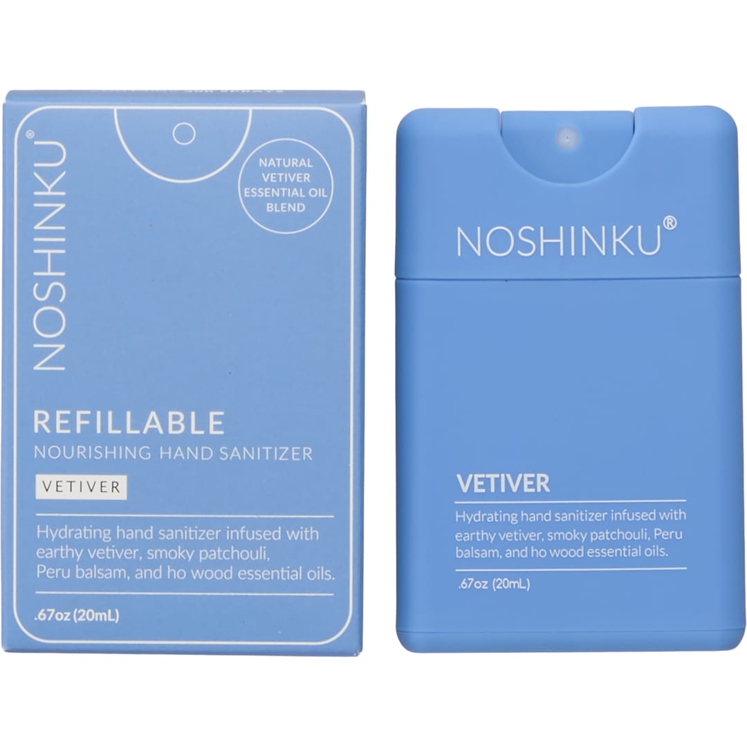 Noshinku 0.67oz Noshinku Refillable Pocket Hand Sanitizer - 1411-01 Blue
