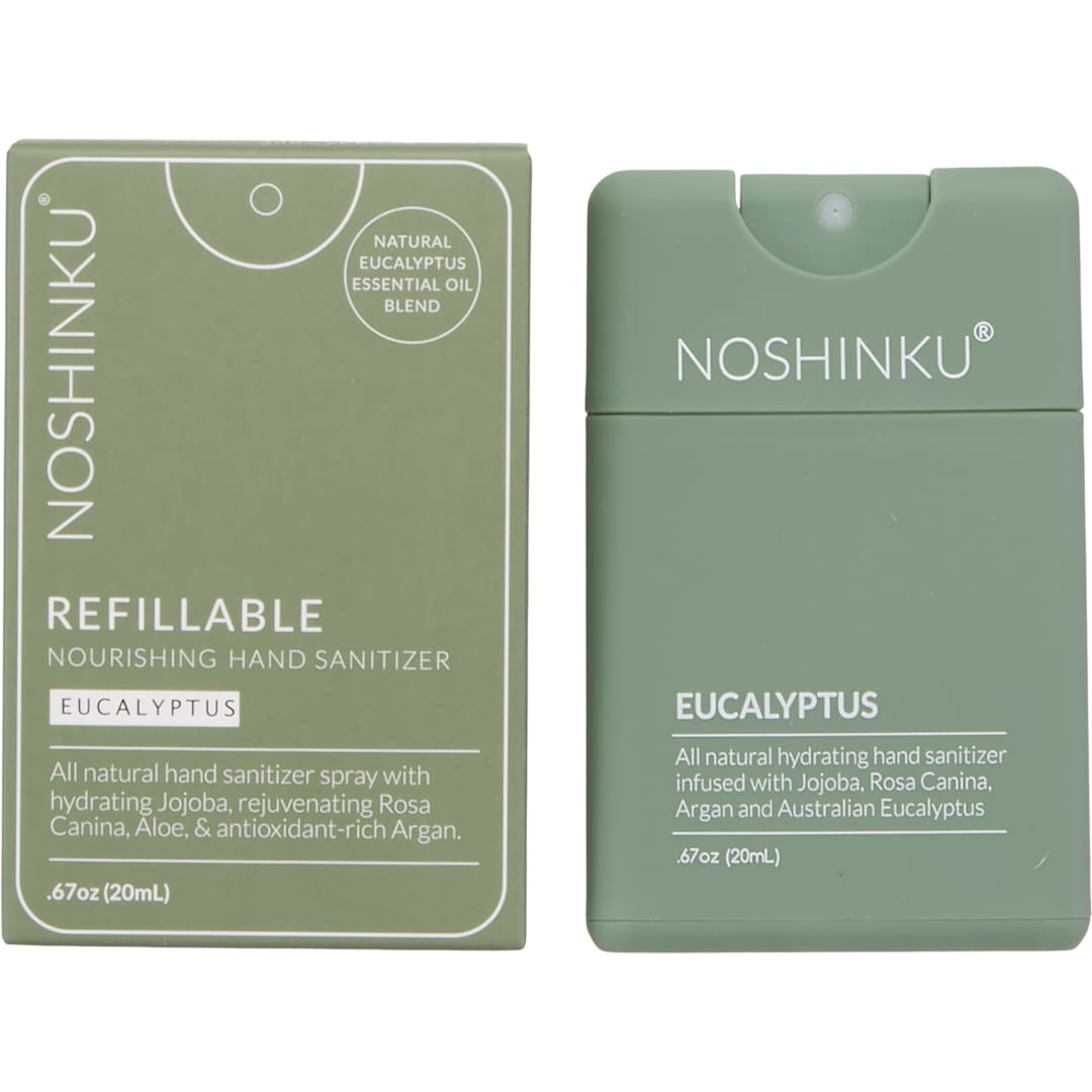 Noshinku 0.67oz Noshinku Refillable Pocket Hand Sanitizer - 1411-01 Green