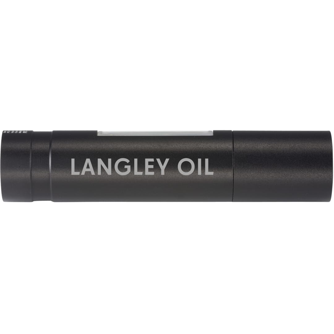 Rechargeable 2200mah Flashlight - 1431-05 Black