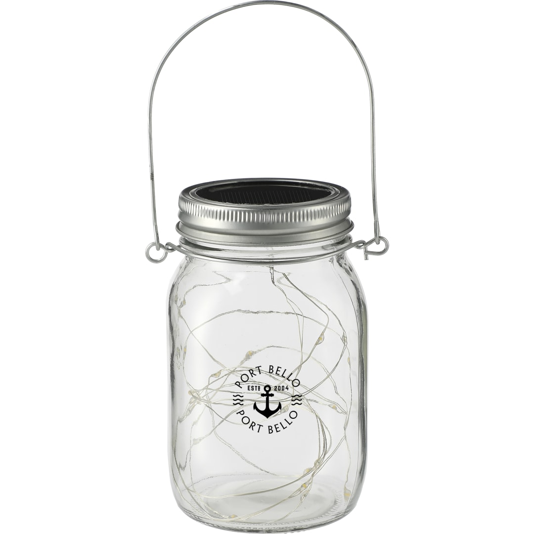 Solar Power Mason Jar Light - 1431-55 Clear