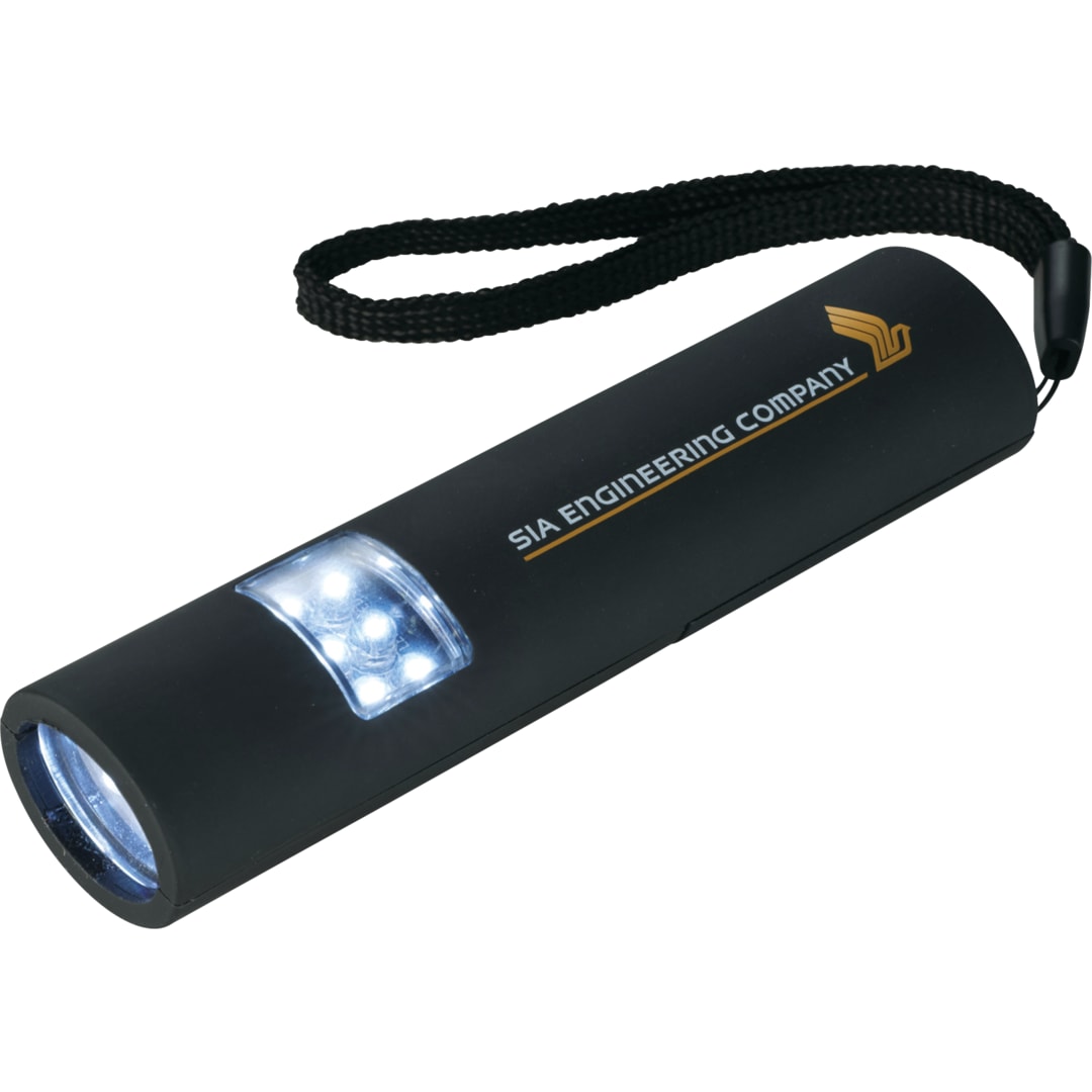 Mini Grip Slim and Bright Magnetic LED Flashlight - 1226-14 Black