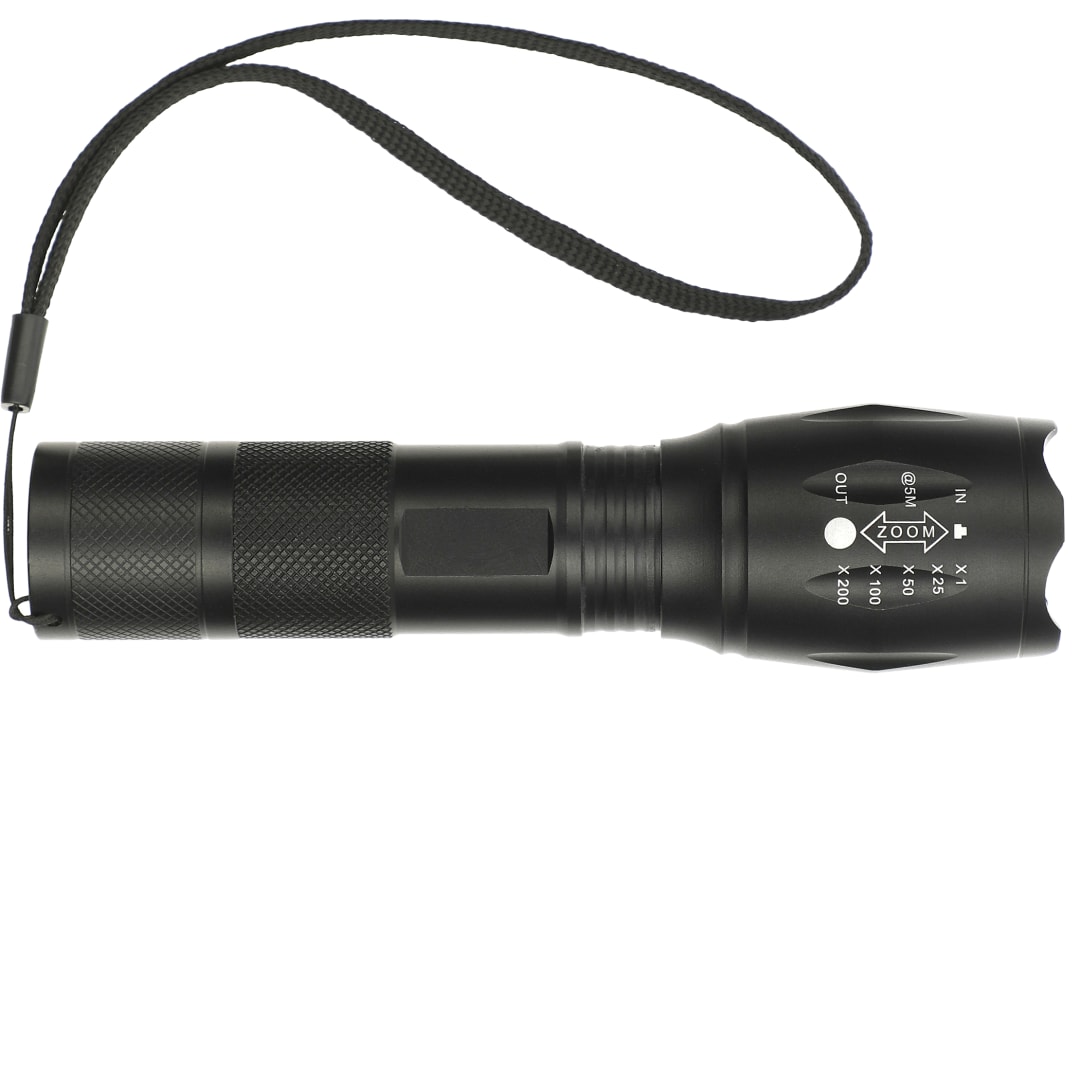 High Performance 500 Lumen Flashlight - 1431-62 Black