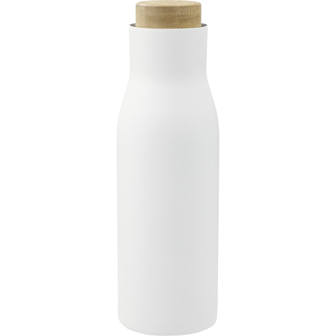FSC&#174; 100% Bamboo Cap 17oz Shaco Copper Vac Bottle - 1600-19 White