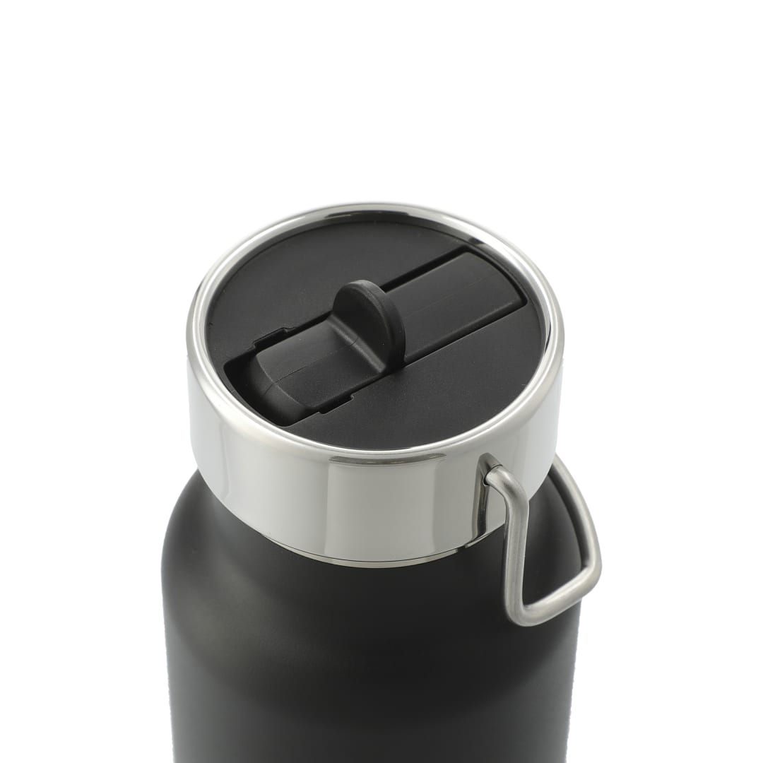 Thor Copper Vacuum Insulated Bottle 25oz Straw Lid - 1600-36 Black