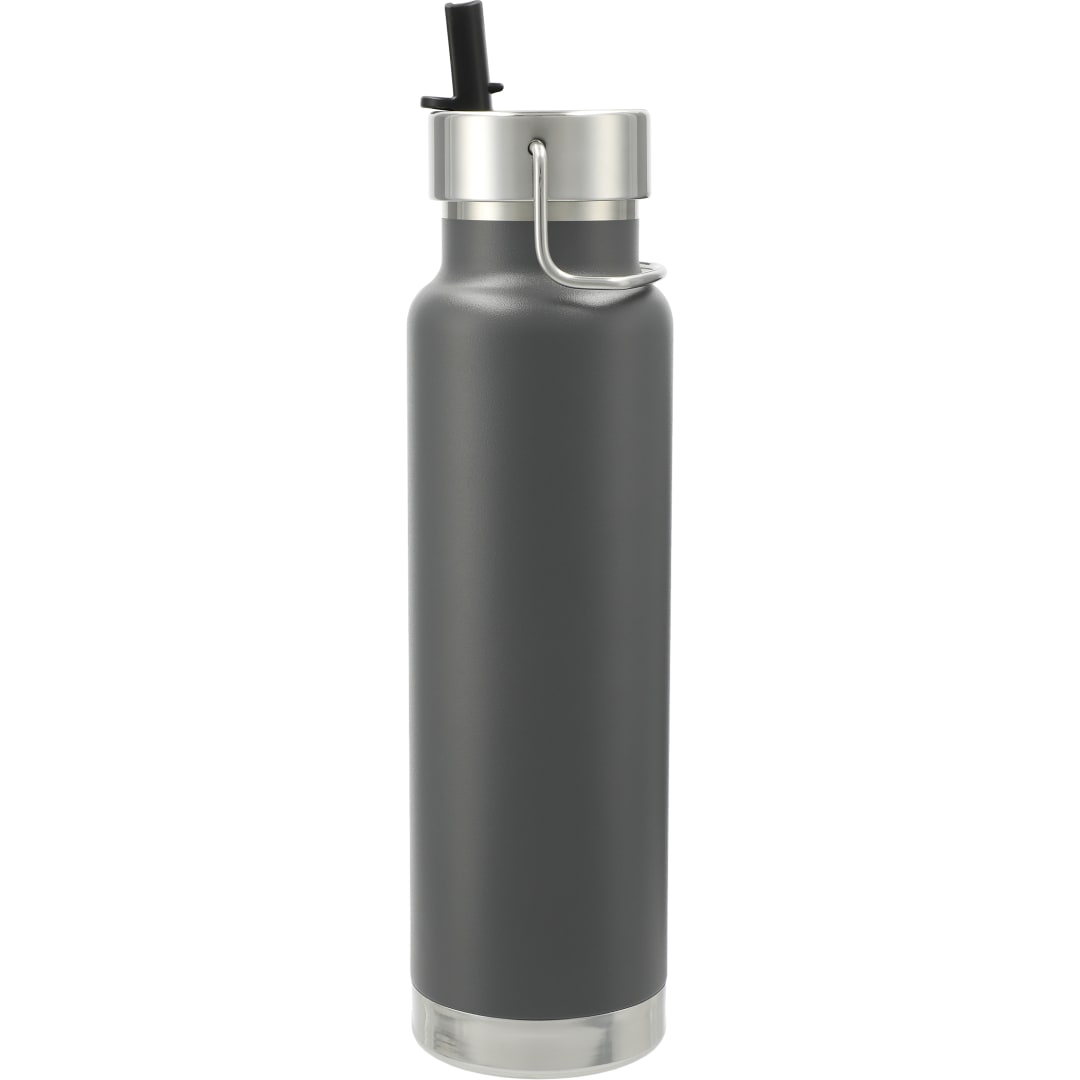 Thor Copper Vacuum Insulated Bottle 25oz Straw Lid - 1600-36 Gray