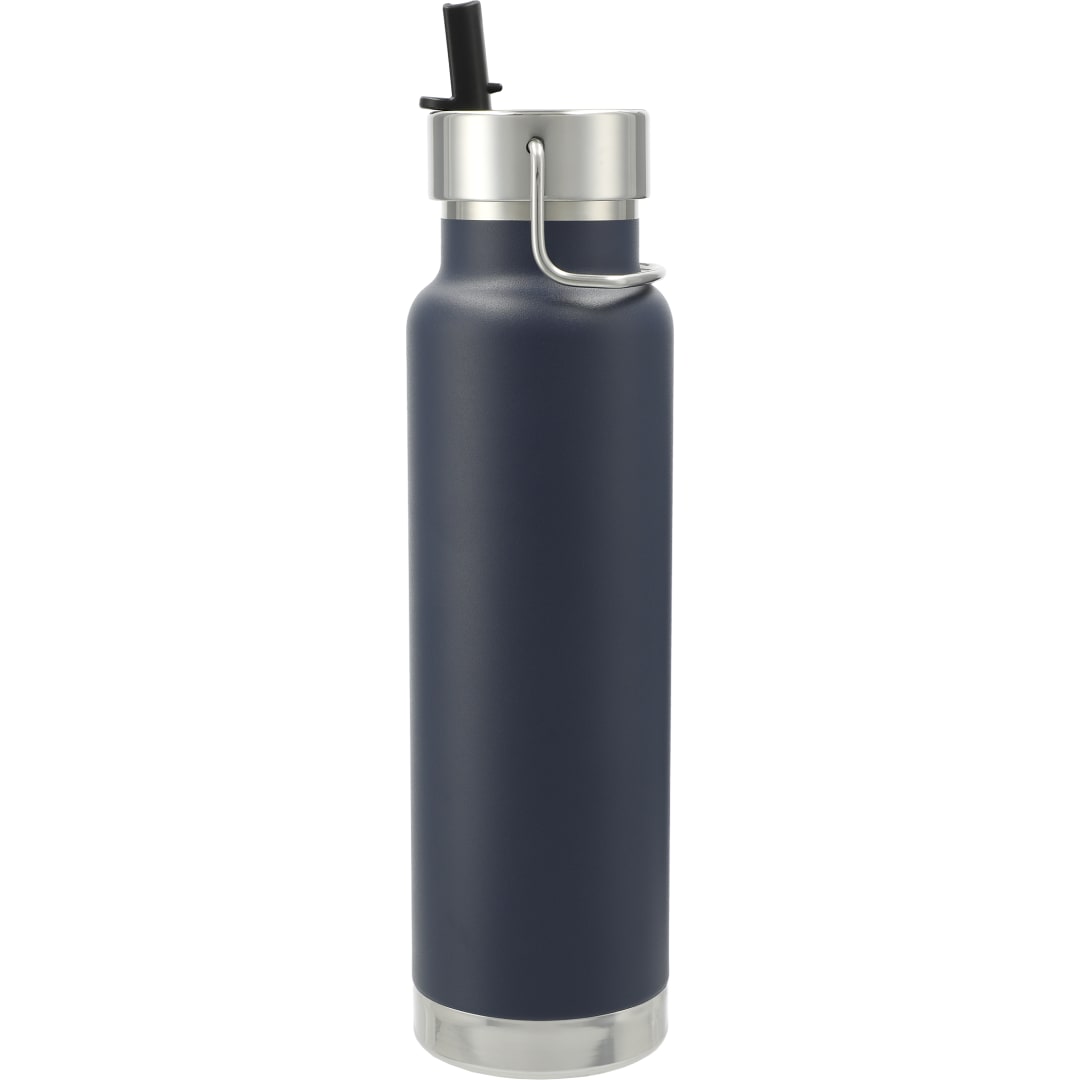 Thor Copper Vacuum Insulated Bottle 25oz Straw Lid - 1600-36 Blue