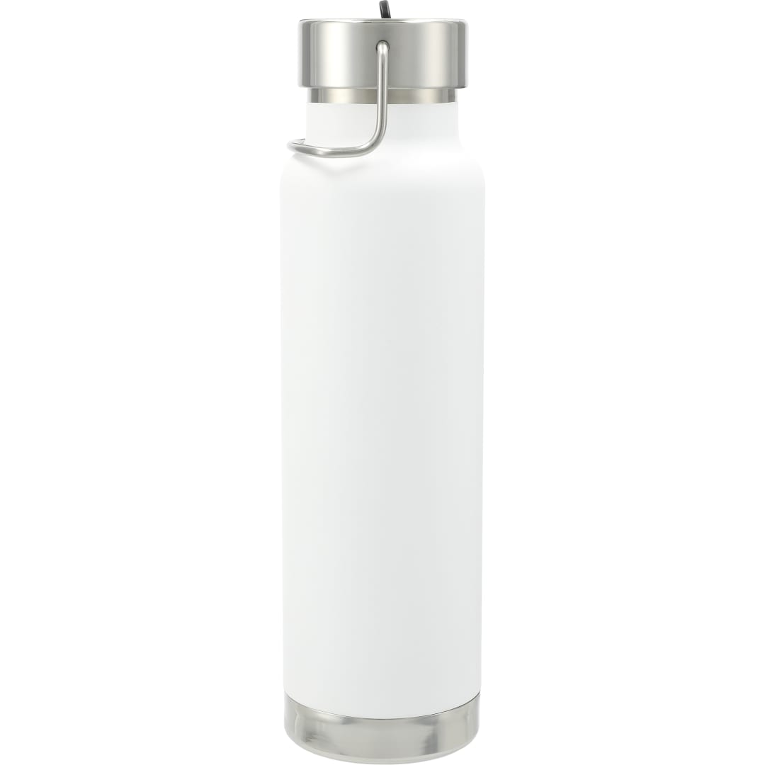 Thor Copper Vacuum Insulated Bottle 25oz Straw Lid - 1600-36 White